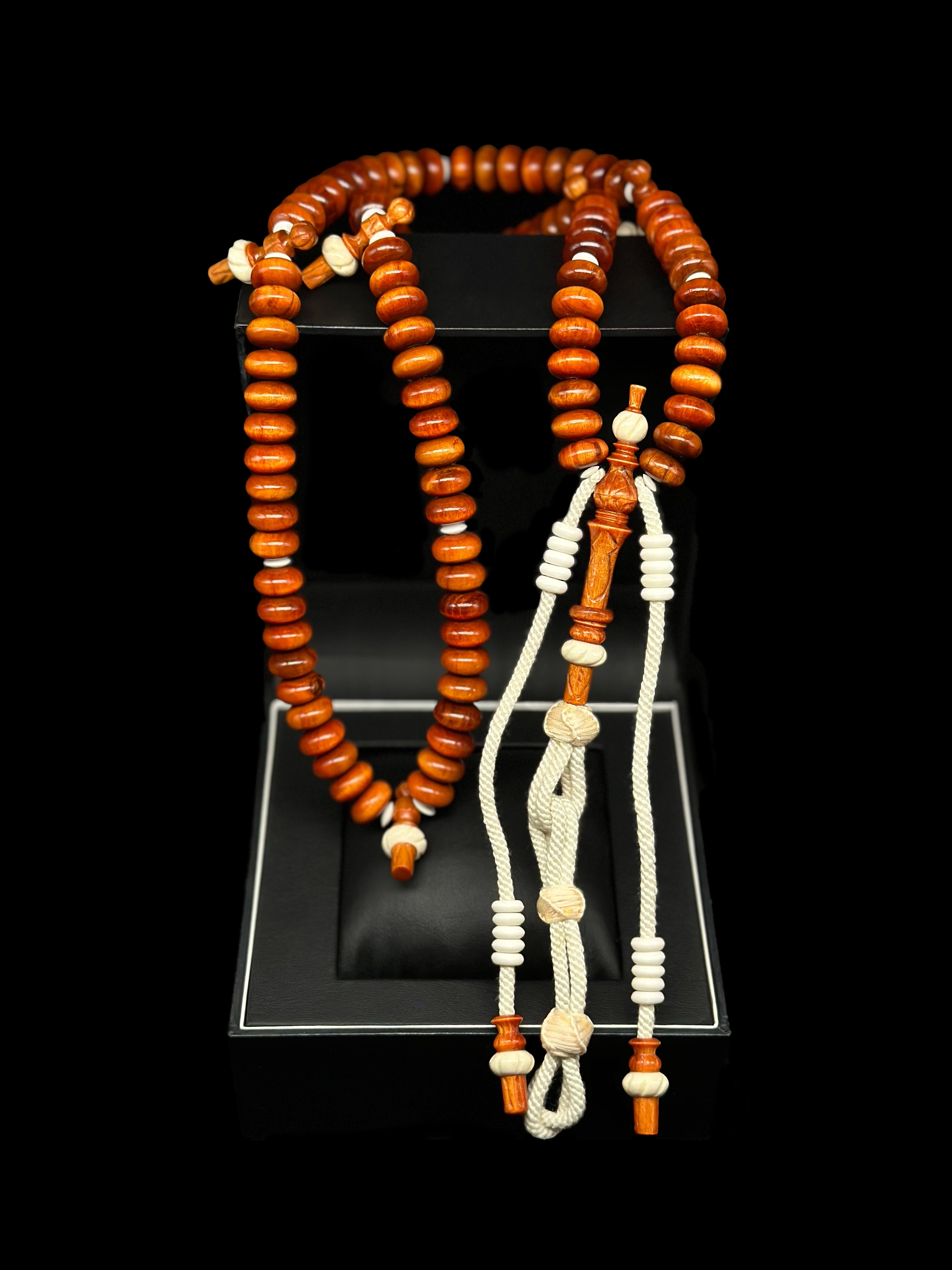 King Agathis x Cow Bone Rumi Model Tasbih