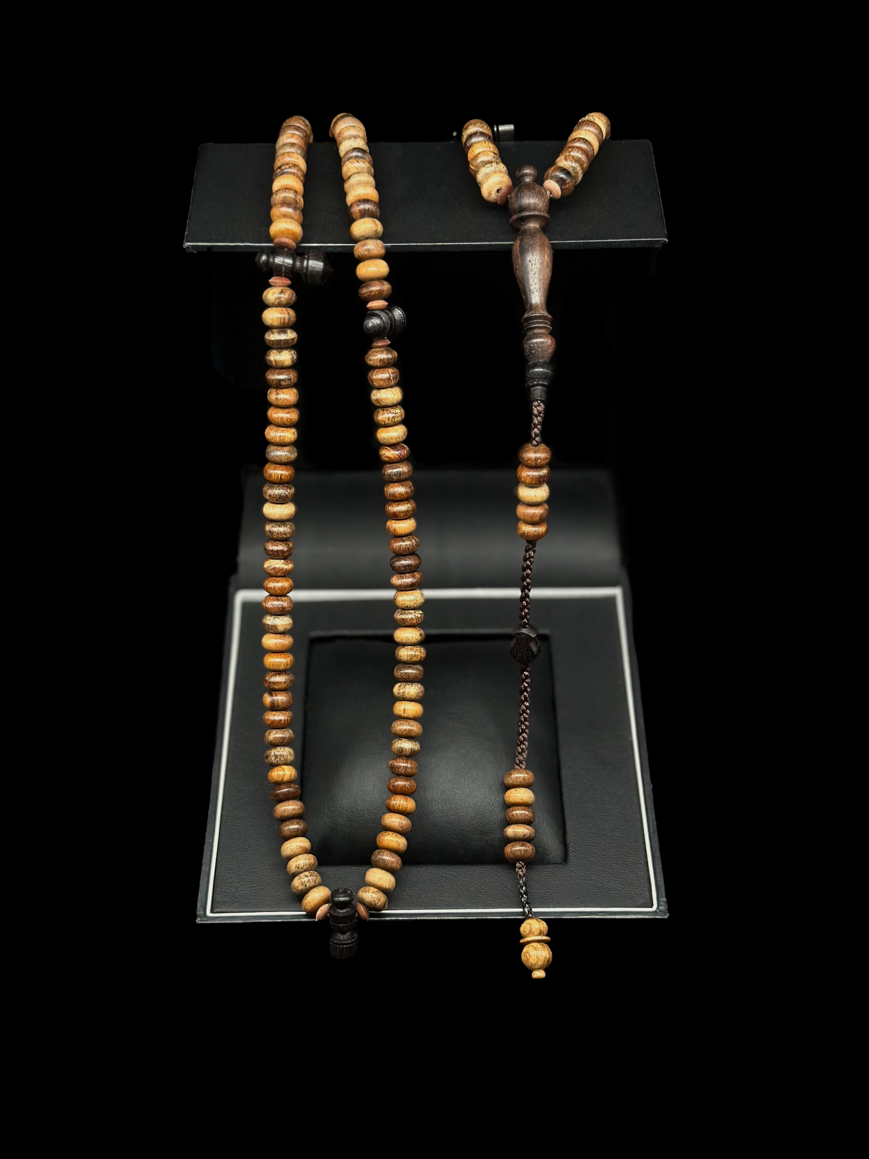 Oud Agarwood x Ebony Tasbih 200 (Adjustable)