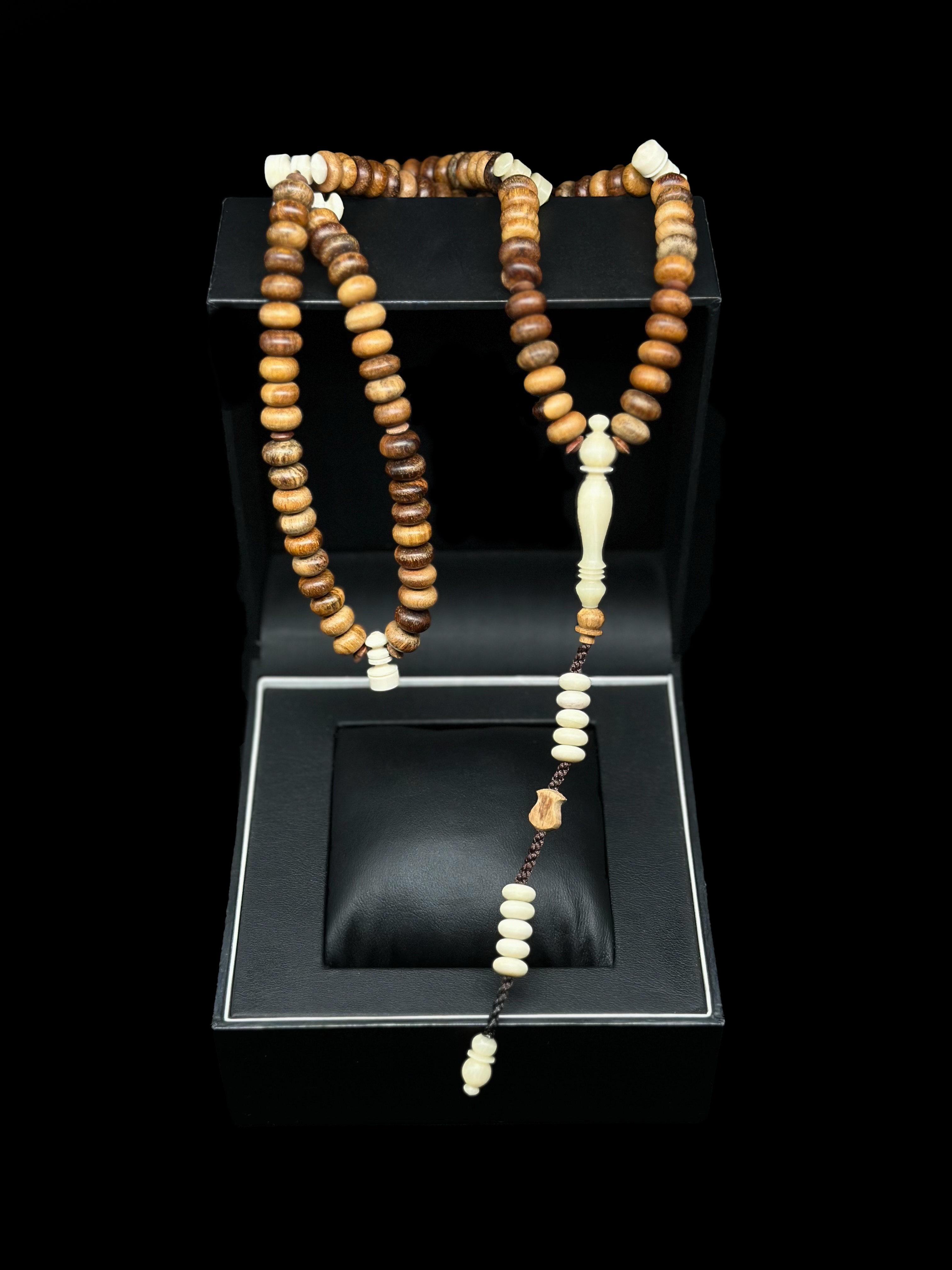 Oud Agarwood x Cow Bone Tasbih