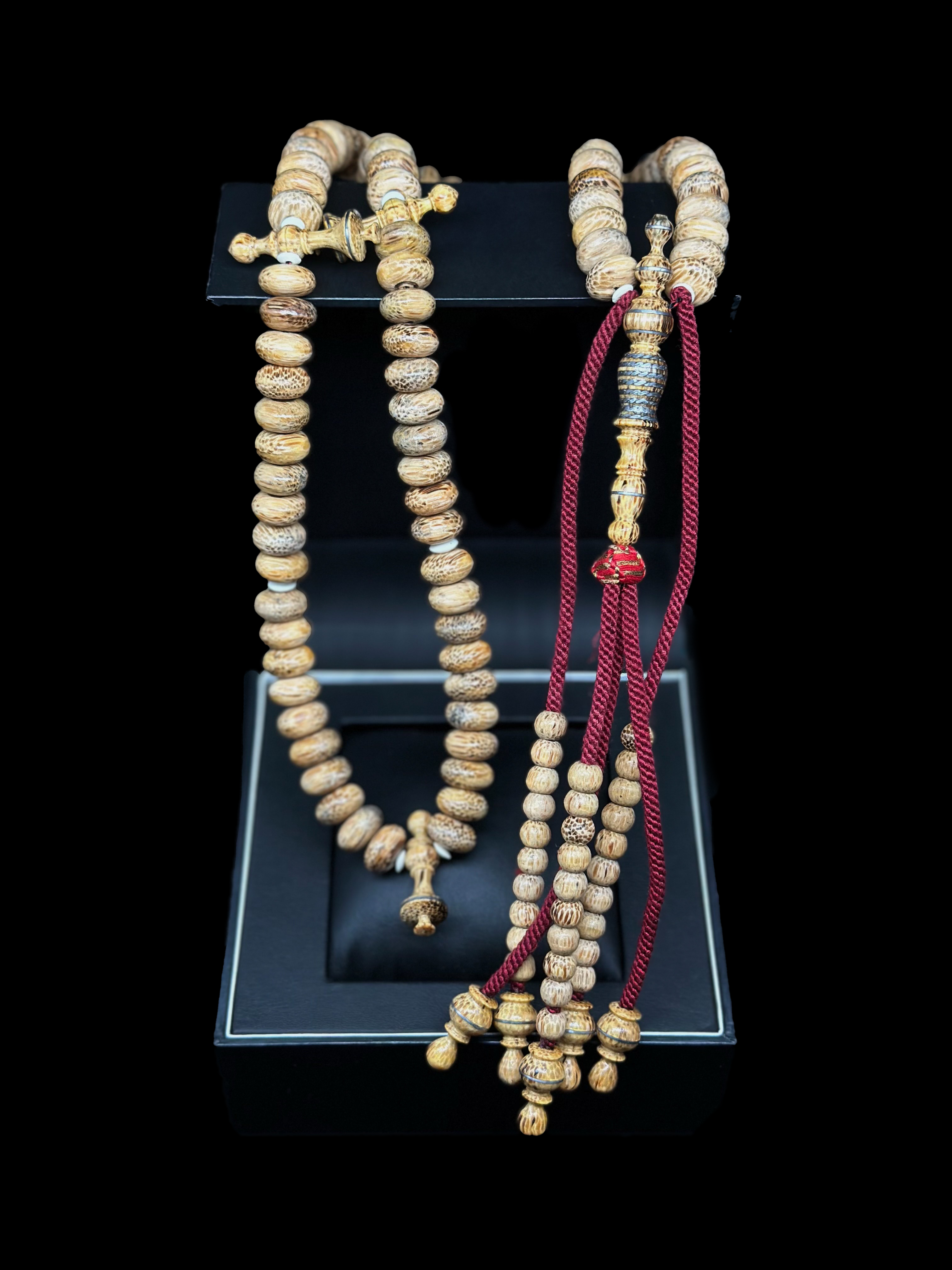Pure White Nibung Wood Tasbih