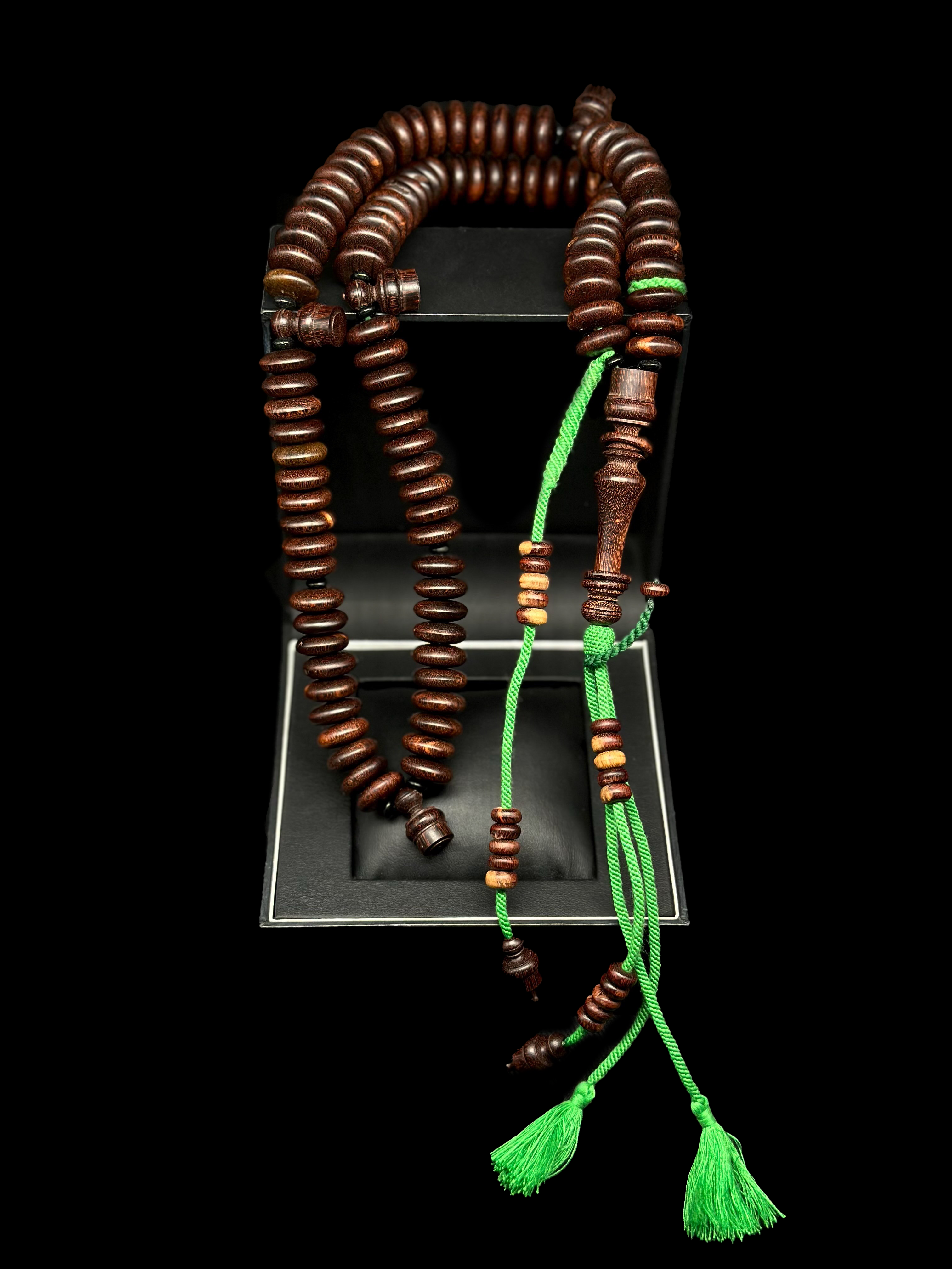 Pure Tamarind Tasbih Rumi Model With Custom Alif