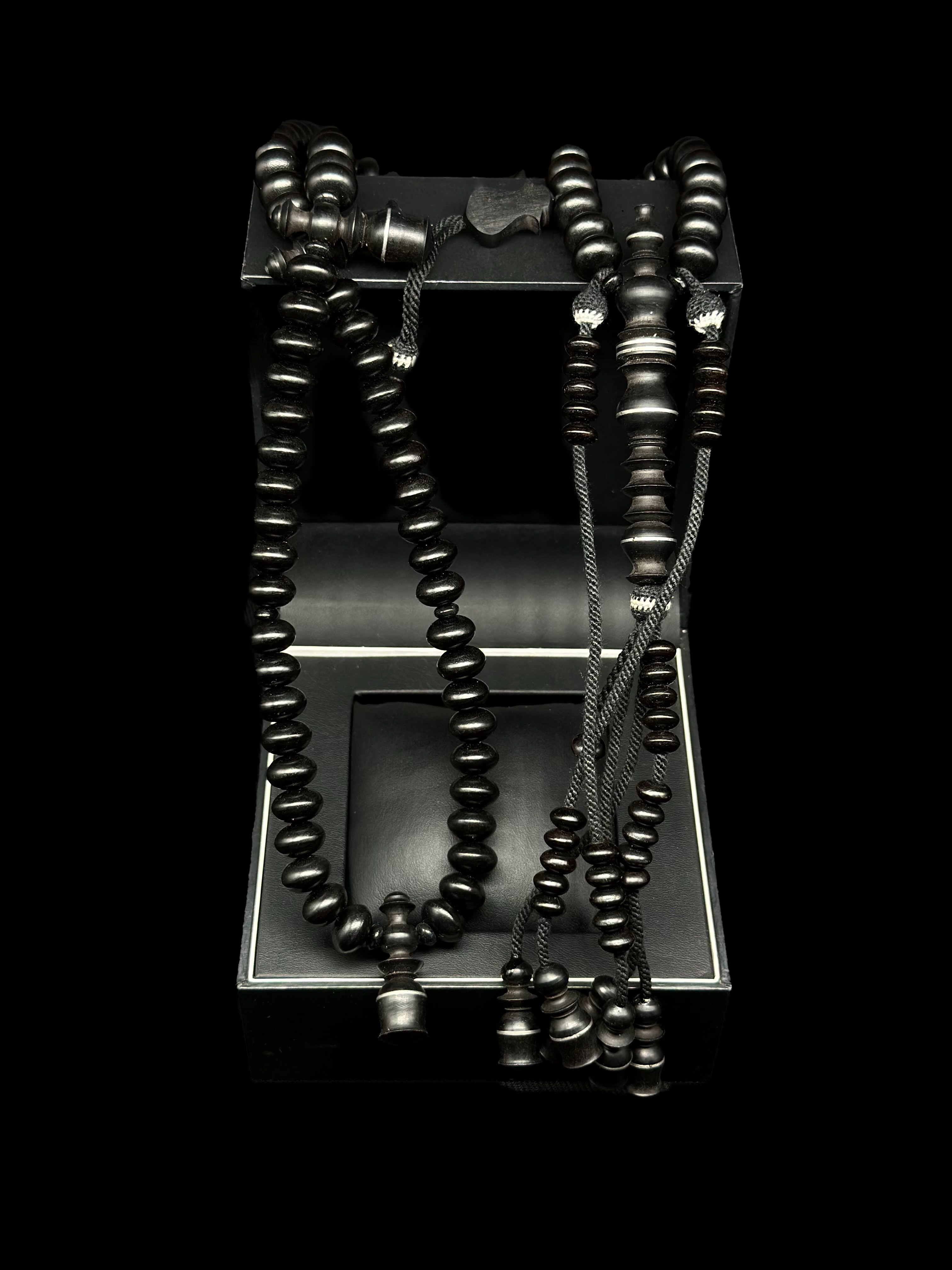 Ebony Tasbih Prayer Beads
