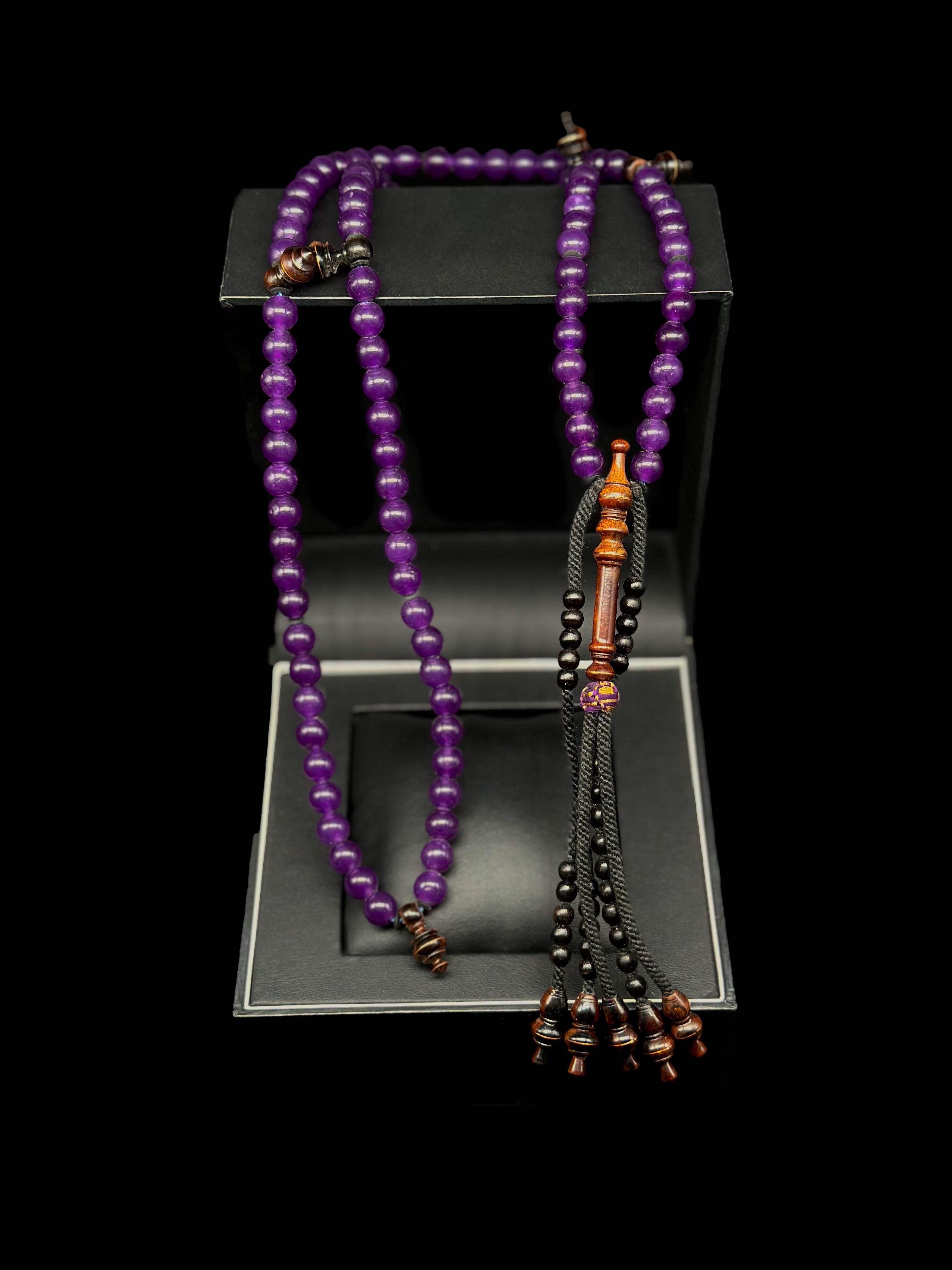 Amethyst x Tamarind Tasbih