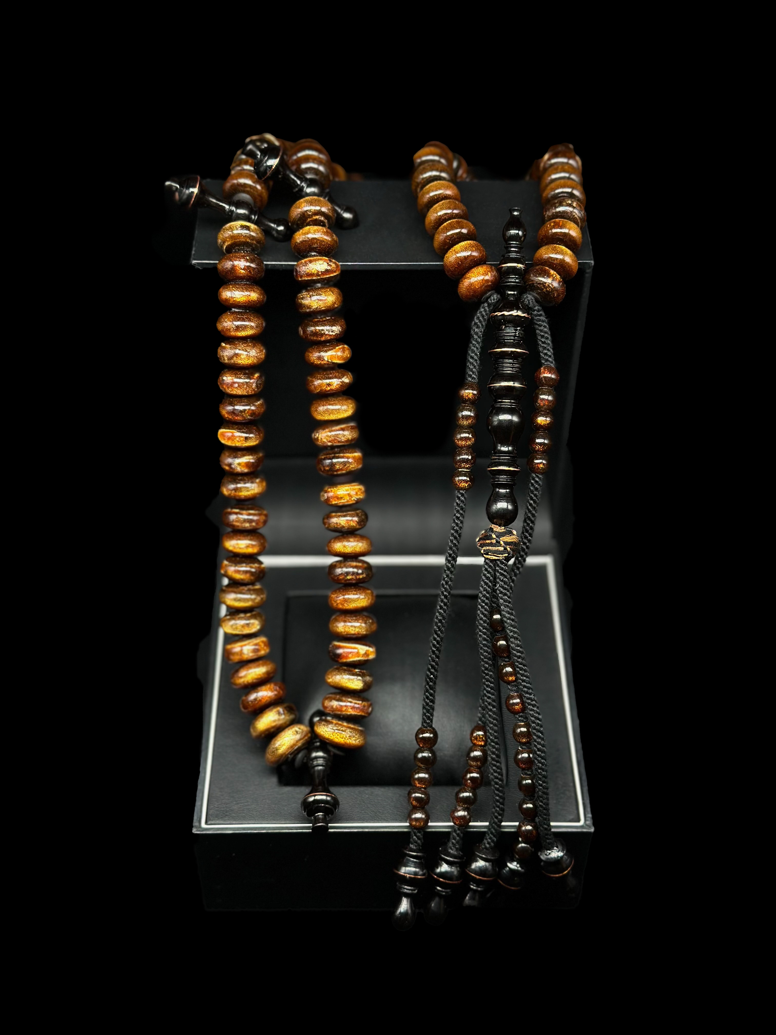 King Gold Yusr x Ebony Tasbih