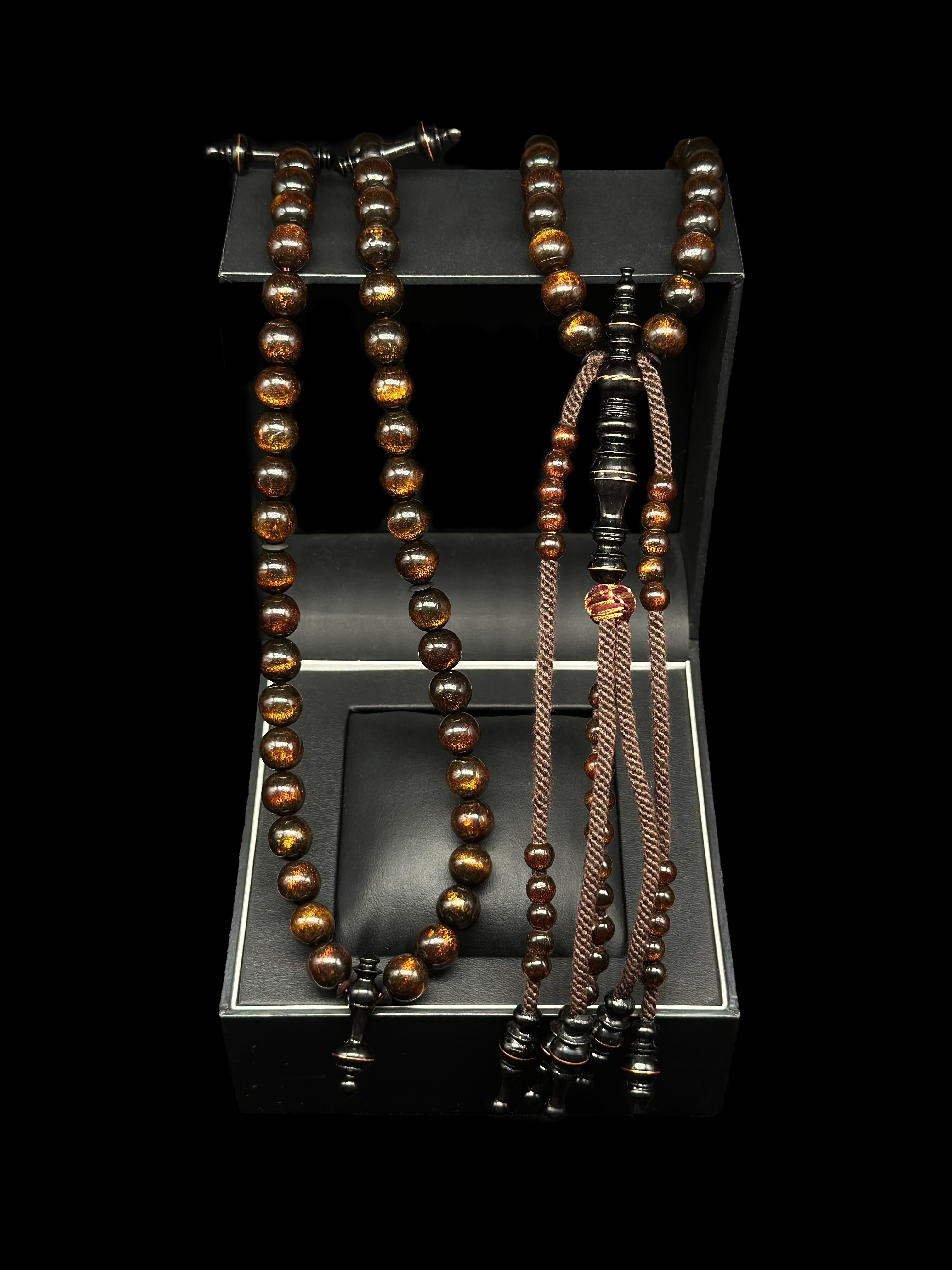 Gold Yusr x Ebony Tasbih
