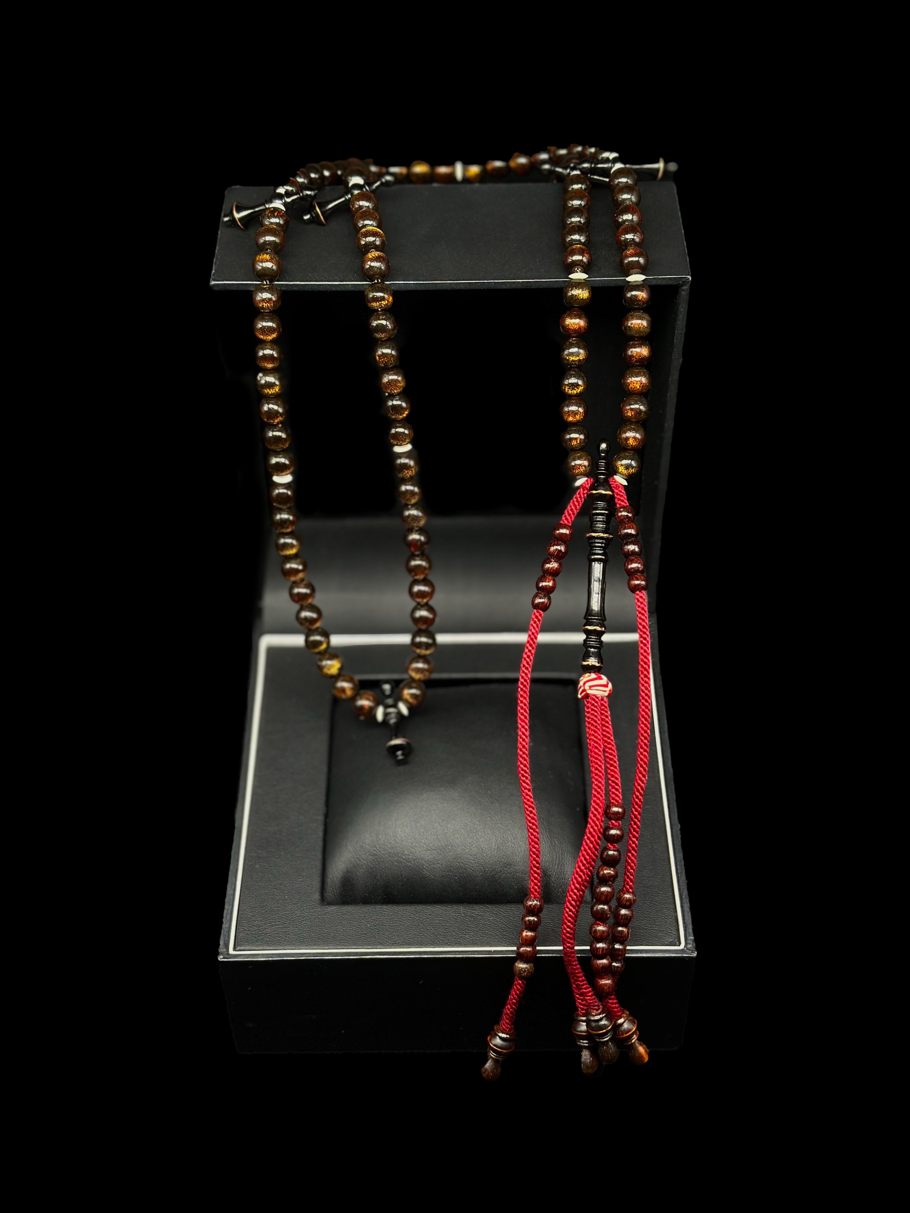 Gold Yusr x Ebony Tasbih Pocket Sized (XS)