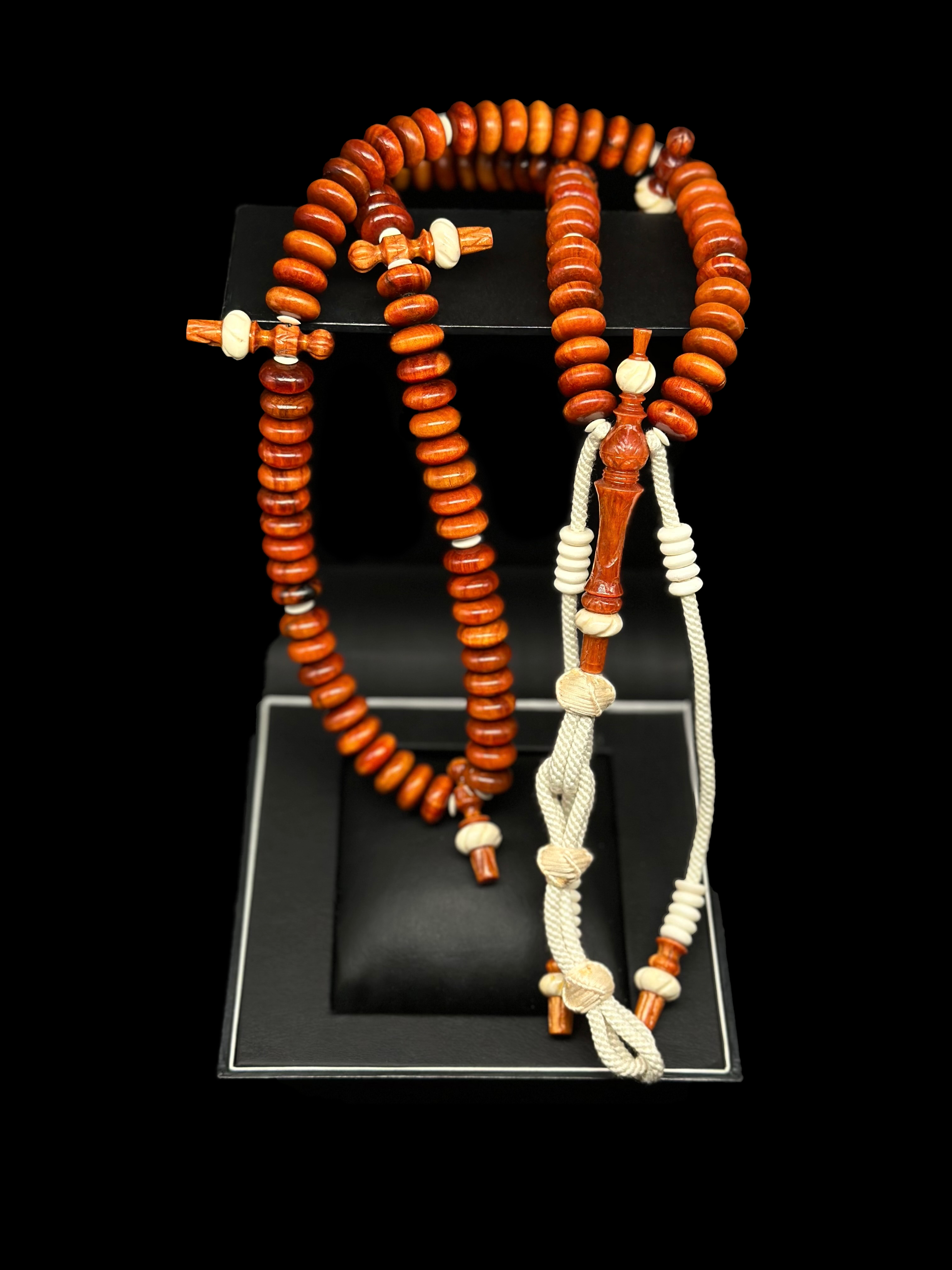 King Agathis x Cow Bone Rumi Model Tasbih