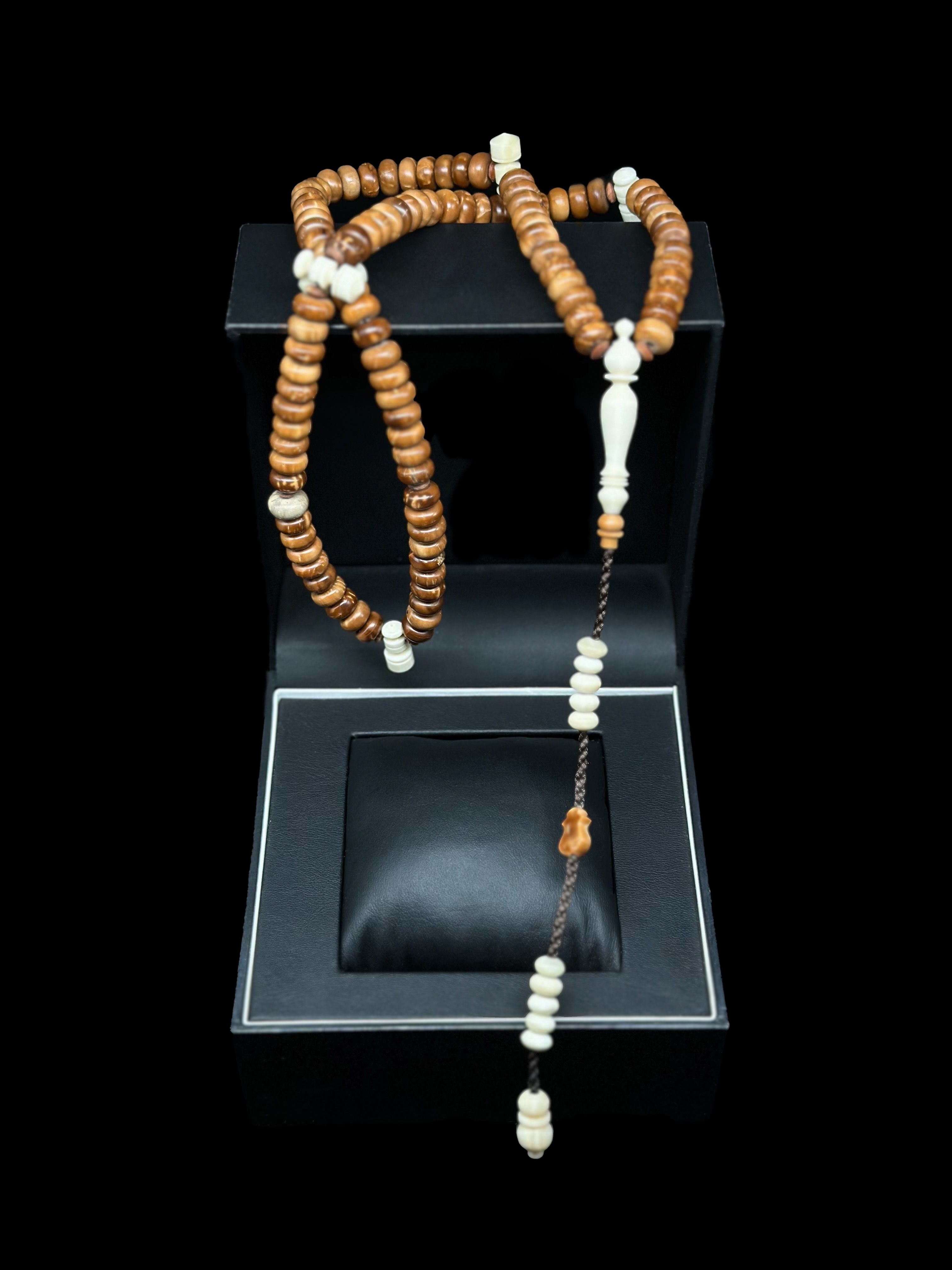 Pure Kuka Wood x Cow Bone Tasbih