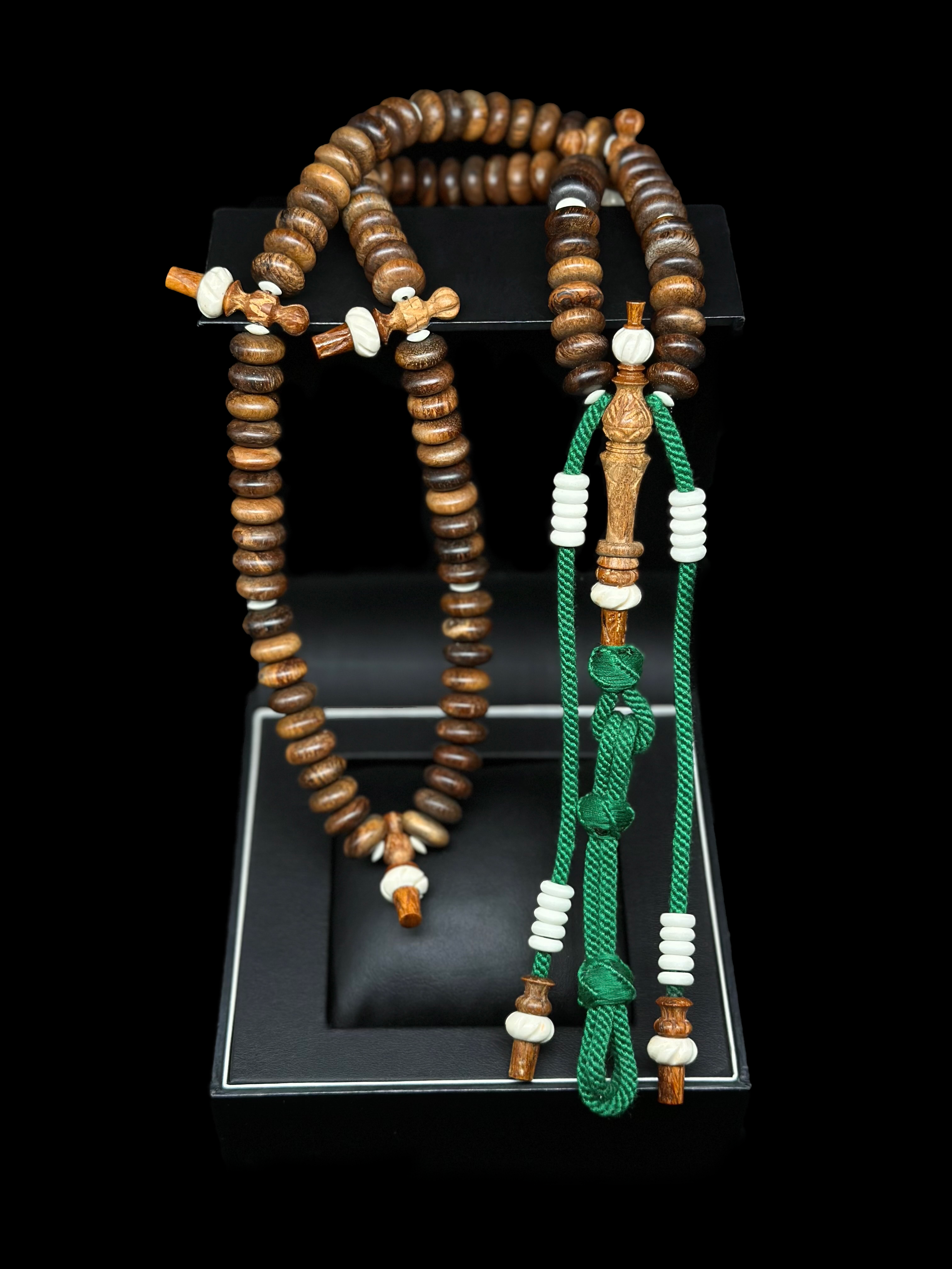 Grade A Oud Agarwood Tasbih Rumi Model