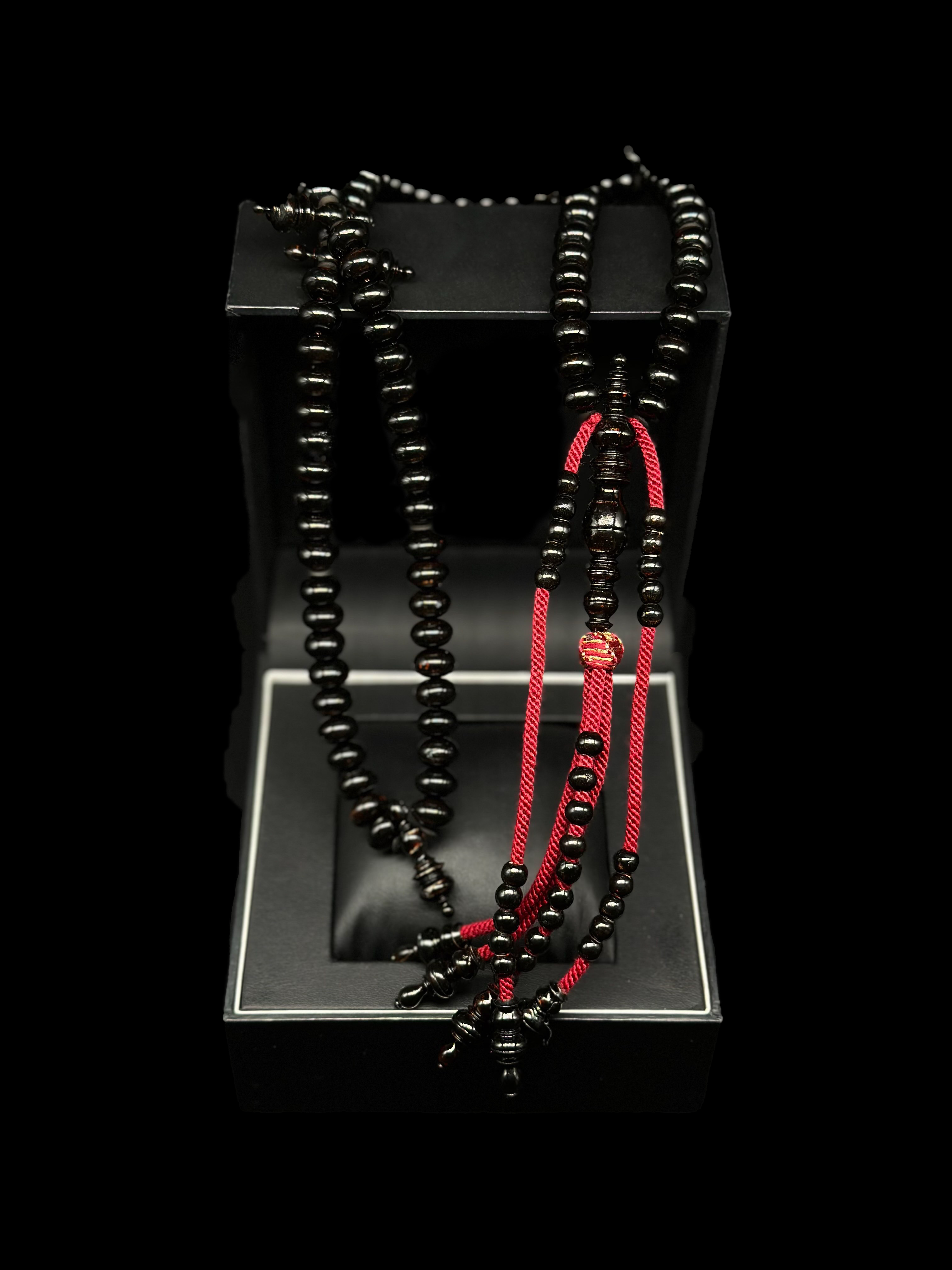 Pure Black Yusr Tasbih