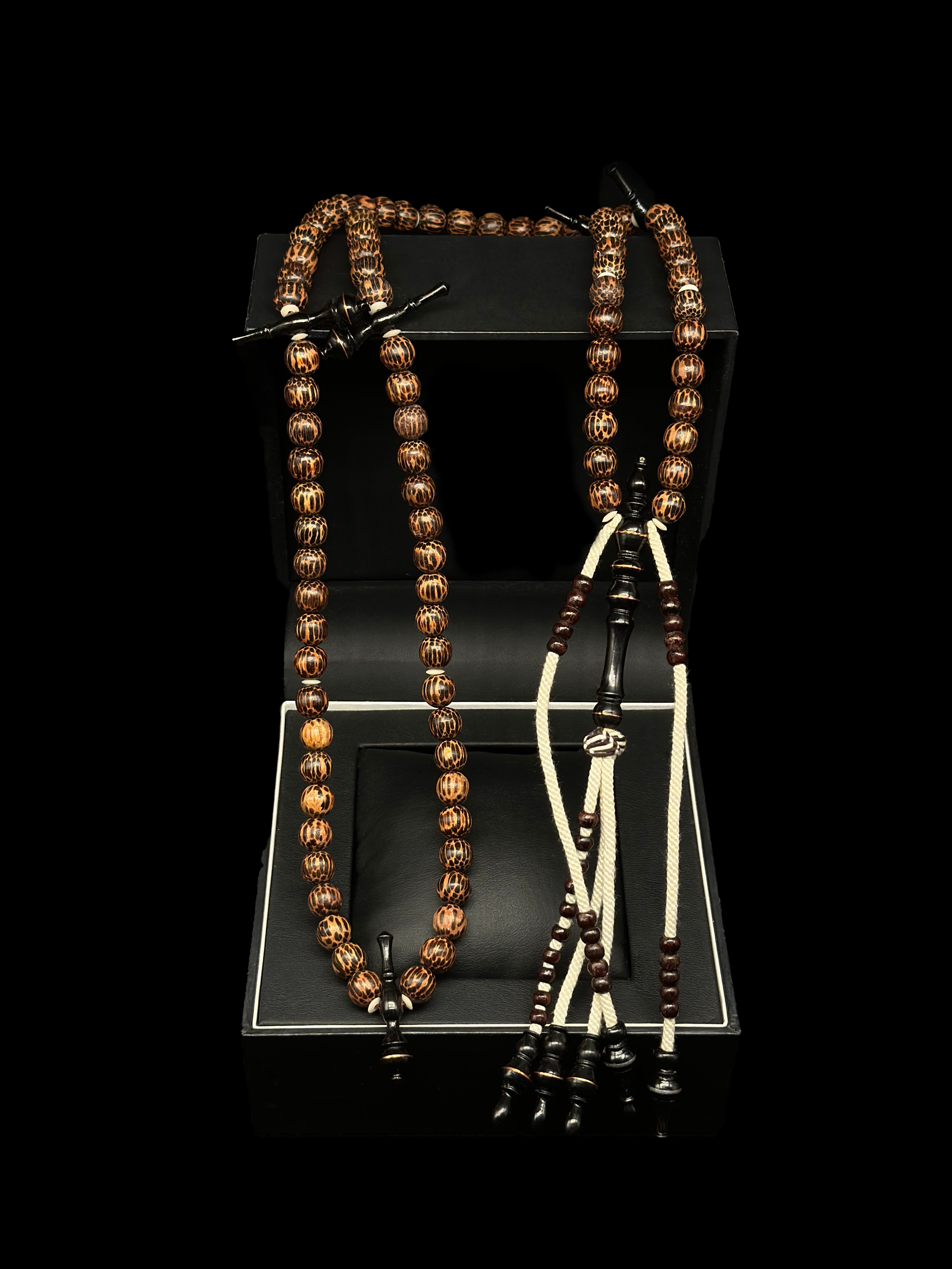 Black Liwung Wood x Ebony Tasbih