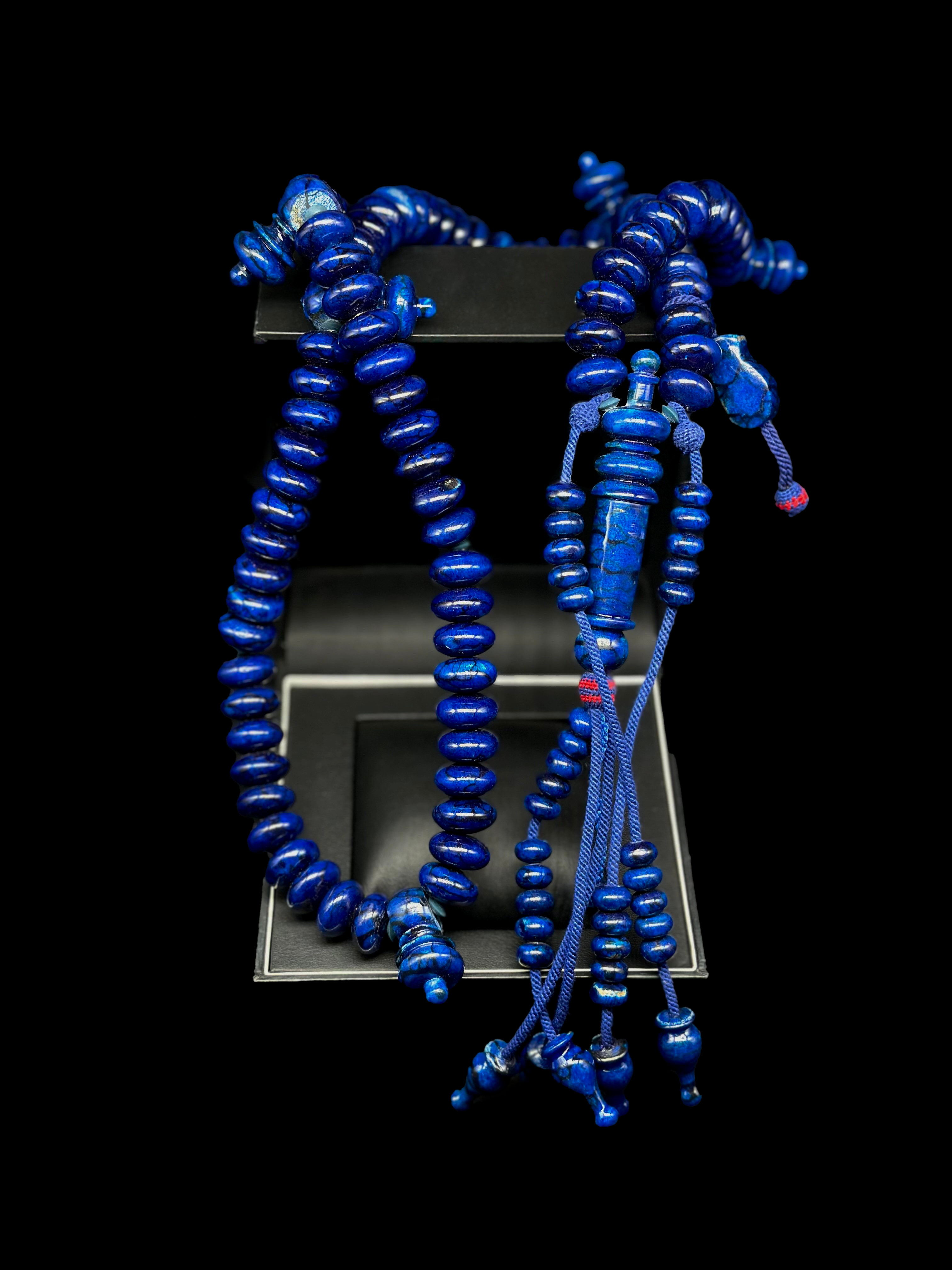 Blue Marjan Tasbih (XL)