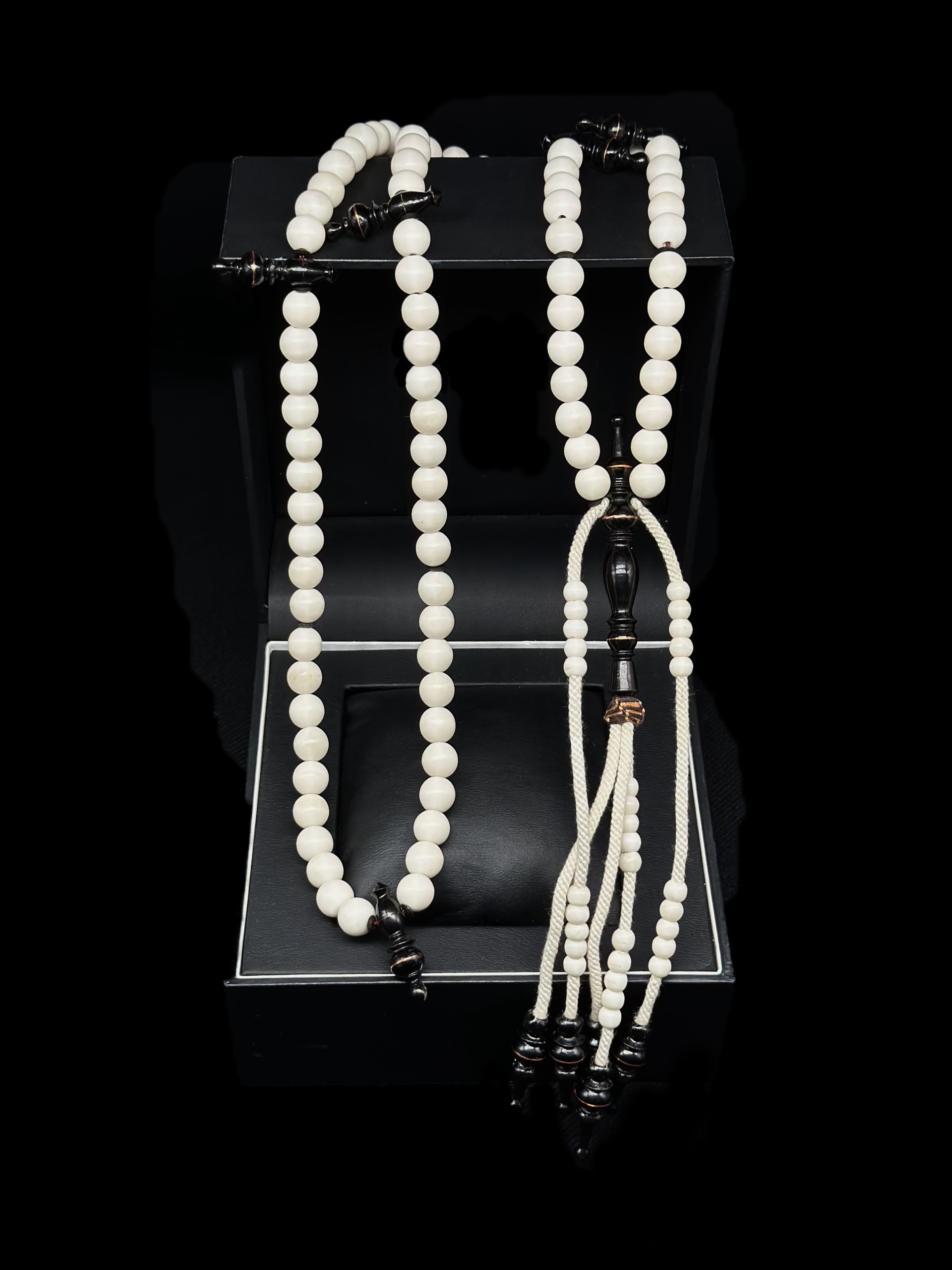 Cow Bone x Ebony Tasbih