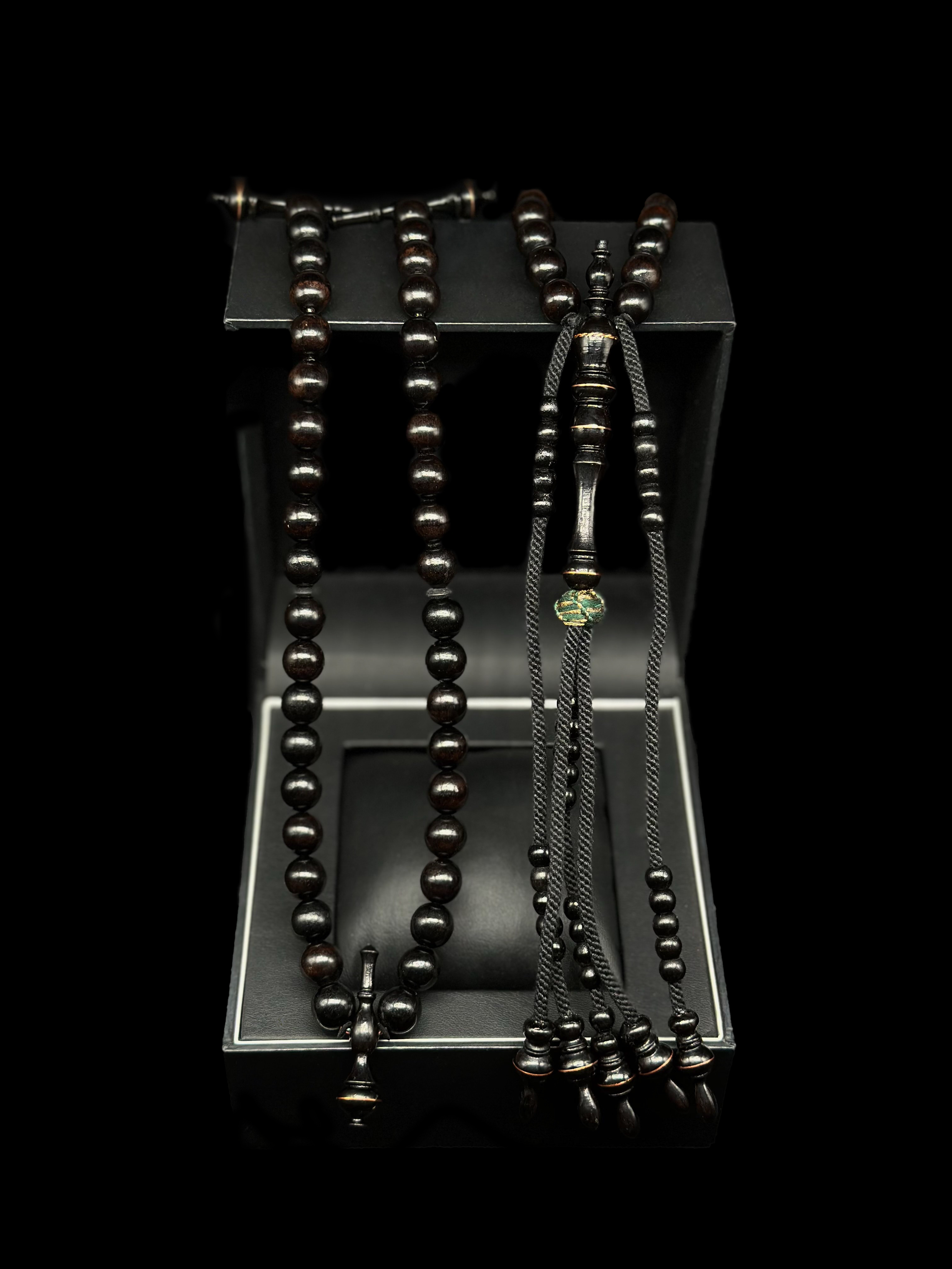 Pure Ebony Tasbih (L)