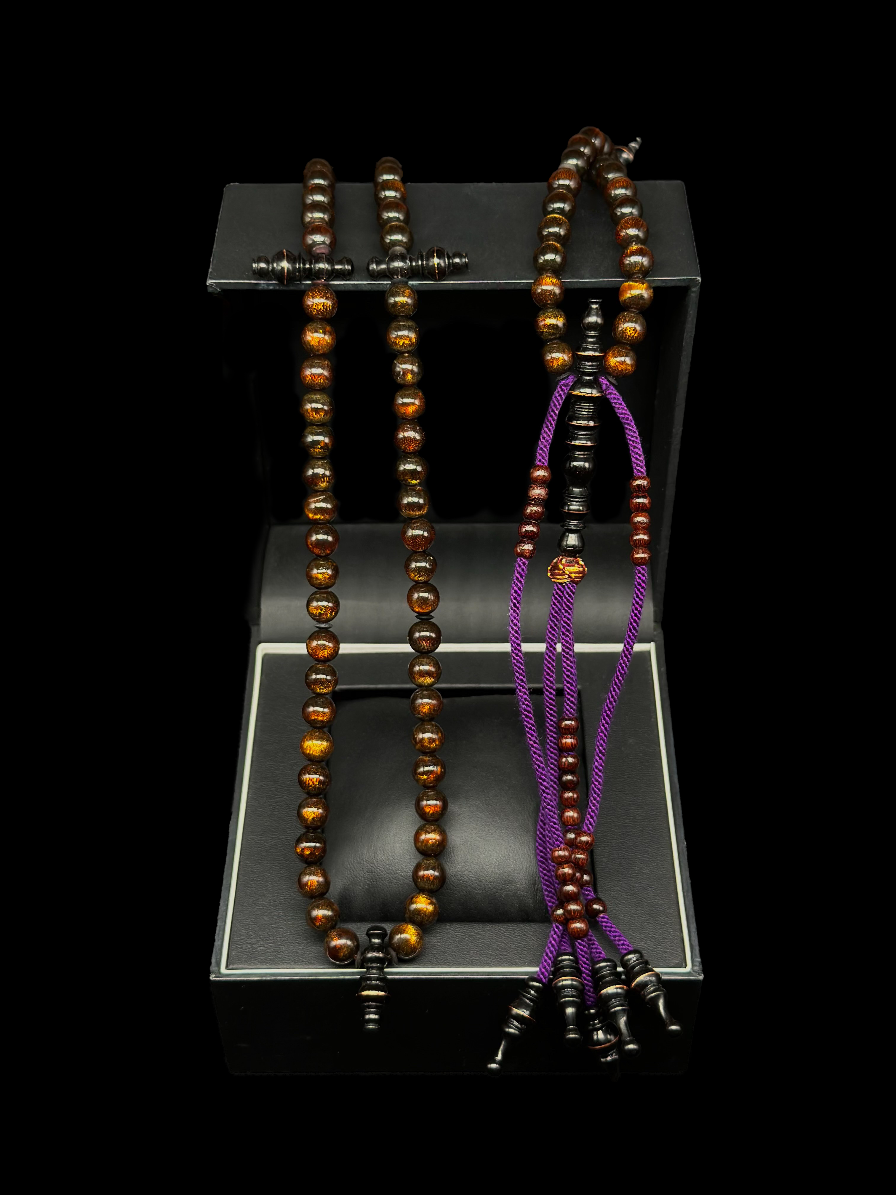 Gold Yusr x Ebony Tasbih