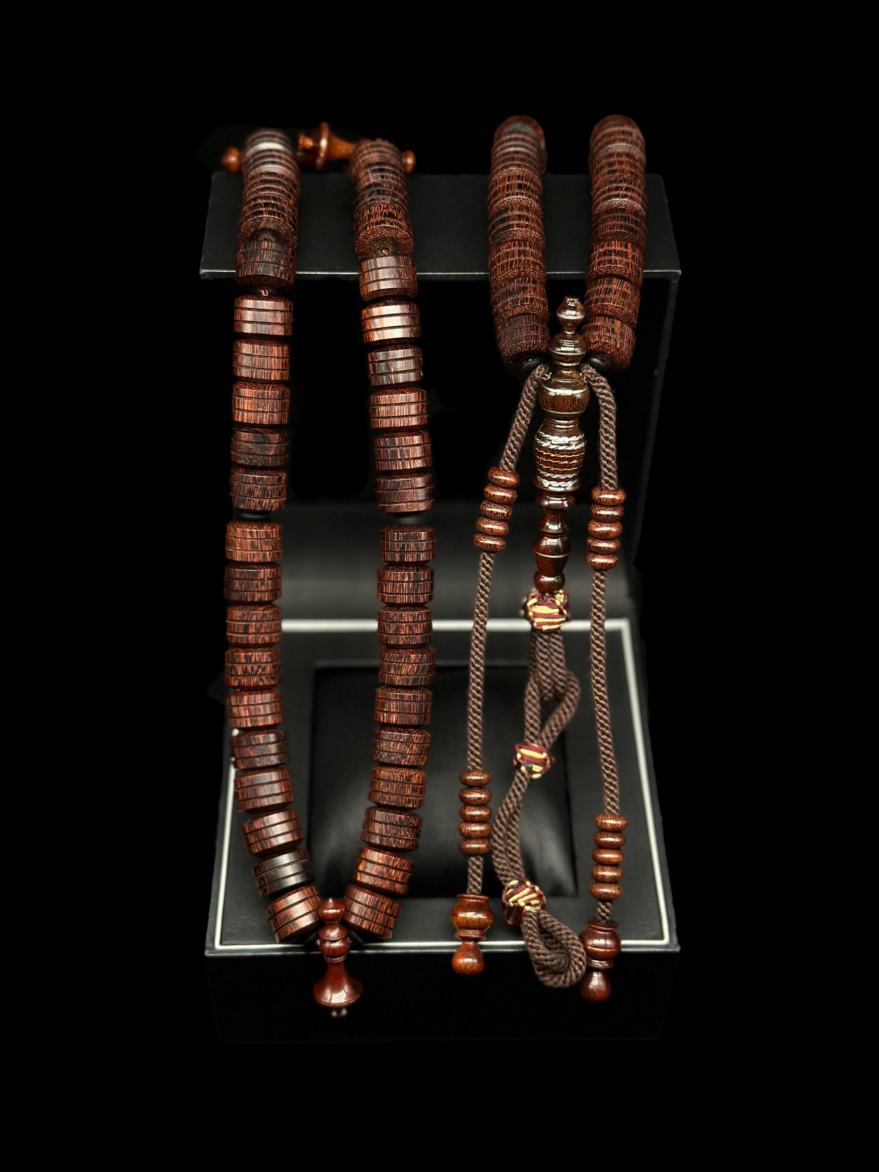 Pure Carved Tamarind Wood Tasbih
