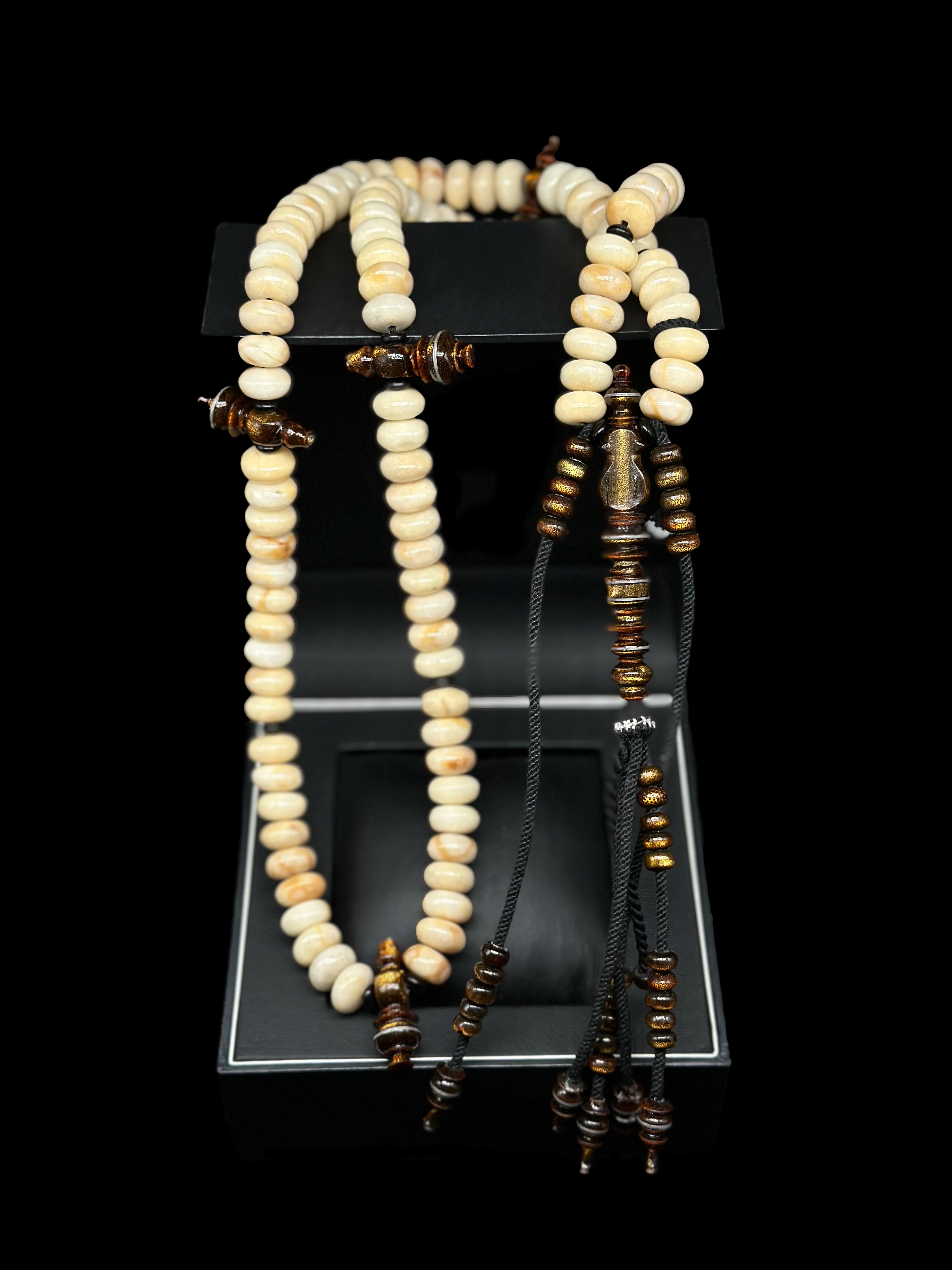 Marjan x Gold Yusr Tasbih