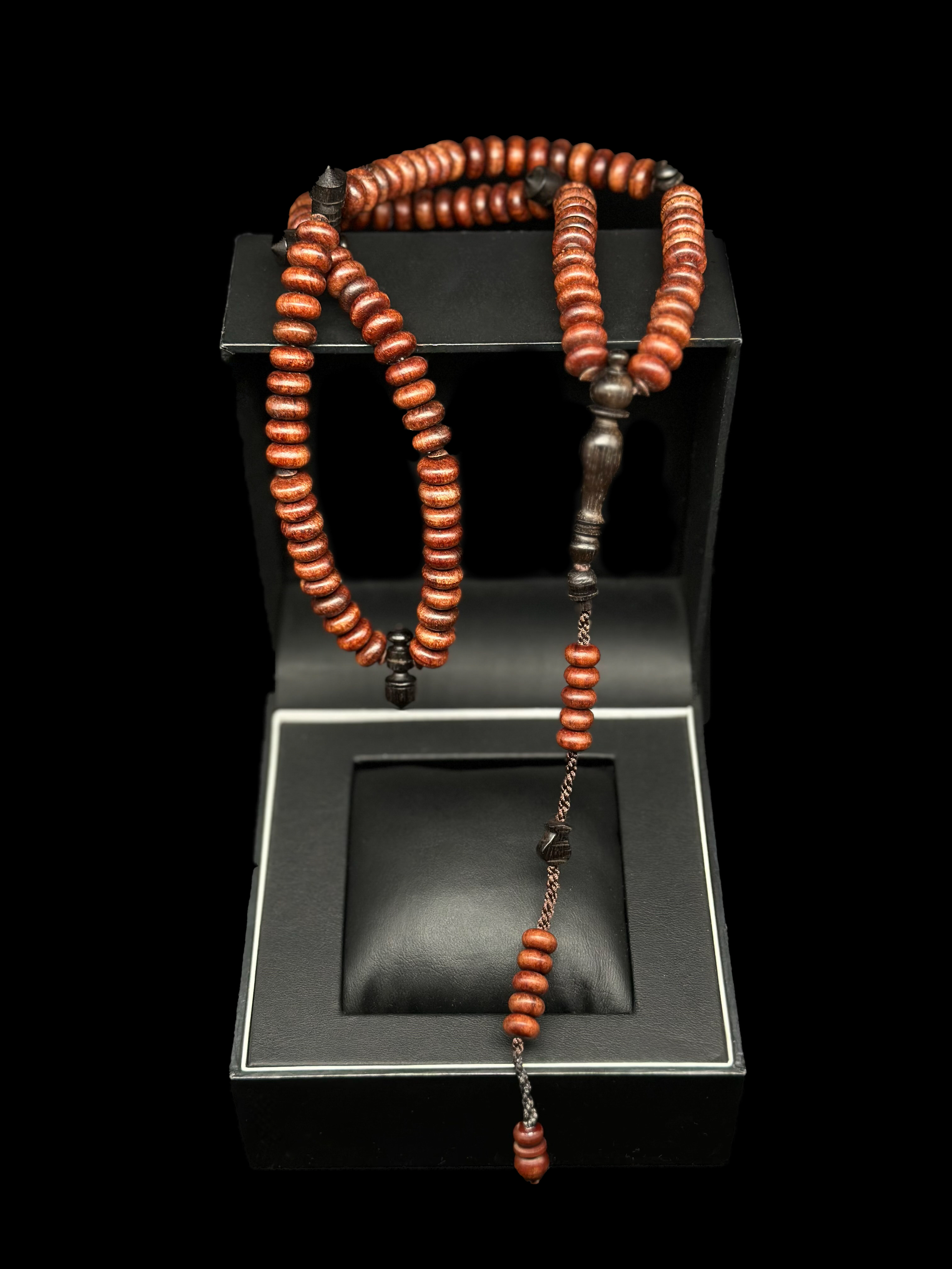 Dragonwood x Ebony Tasbih Prayer Beads (Adjustable)
